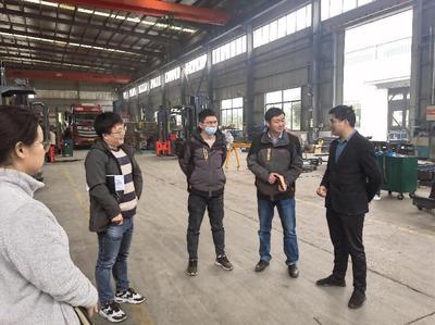 深入企業(yè)一線，共促技術(shù)發(fā)展——瑤海社區(qū)開展重點(diǎn)企業(yè)走訪交流活動(dòng)